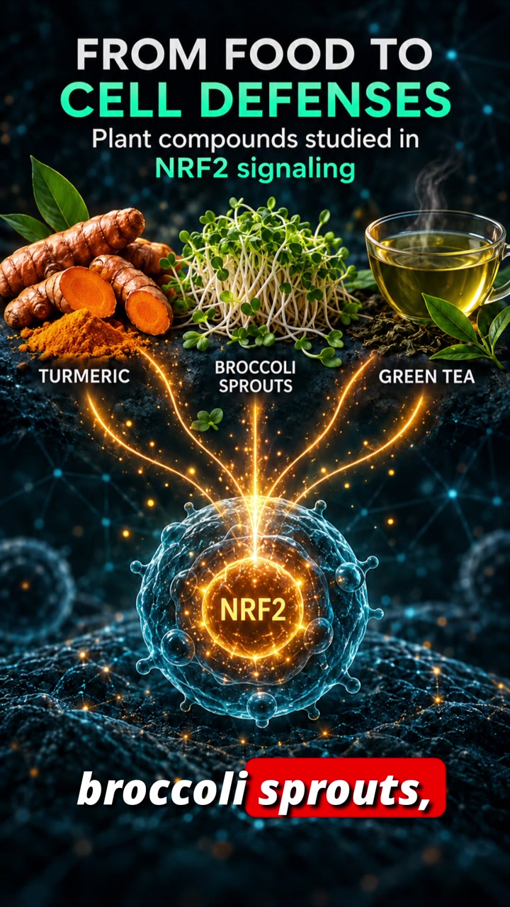 NRF2: What sprouts, turmeric and green tea have in common